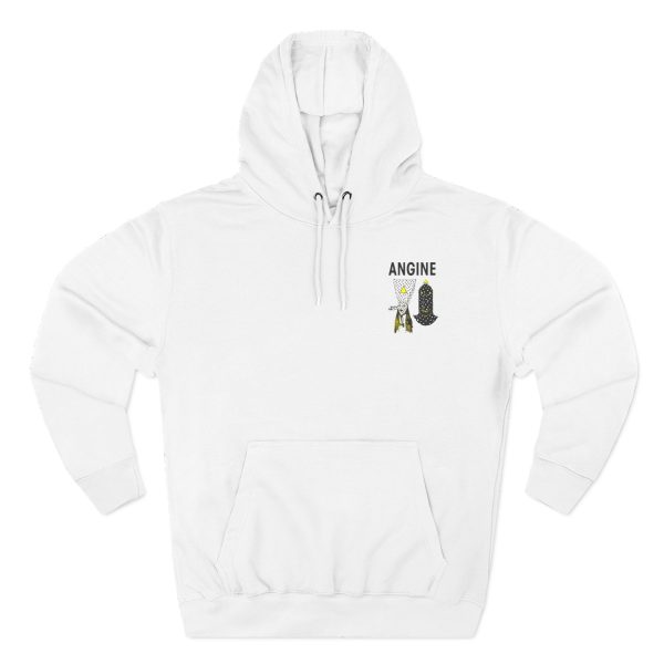 Angine De Poitrine Three-panel Fleece Hoodie
