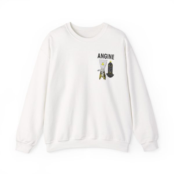 Angine De Poitrine Unisex Heavy Blend™ Crewneck Sweatshirt