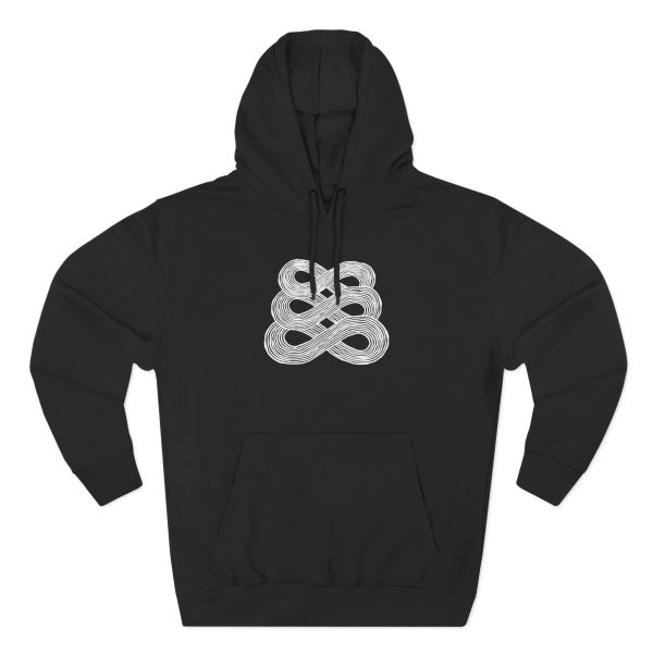 Angine De Poitrine Three-panel Fleece Hoodie